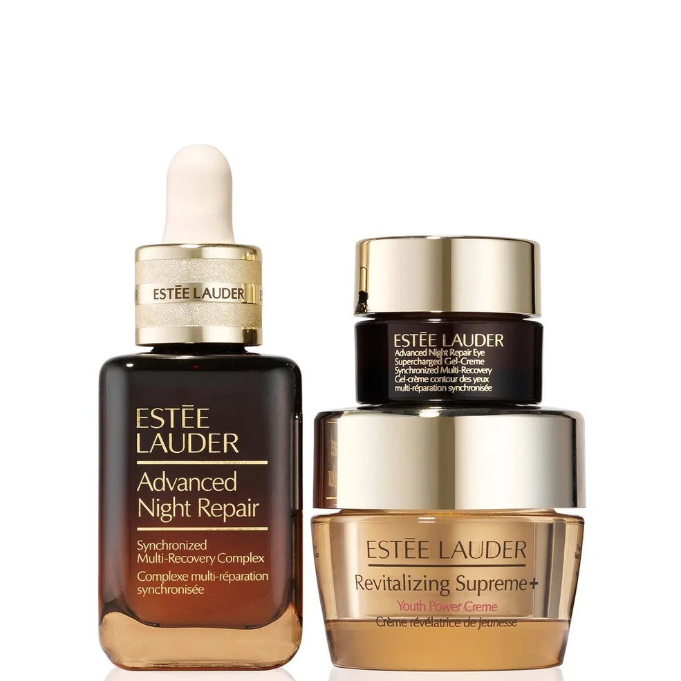 Coffret Cadeau de 3 Produits de Soins de la Peau Nighttime Necessities Repair + Lift + Hydrate Estée Lauder (valeur 144 €)Image1