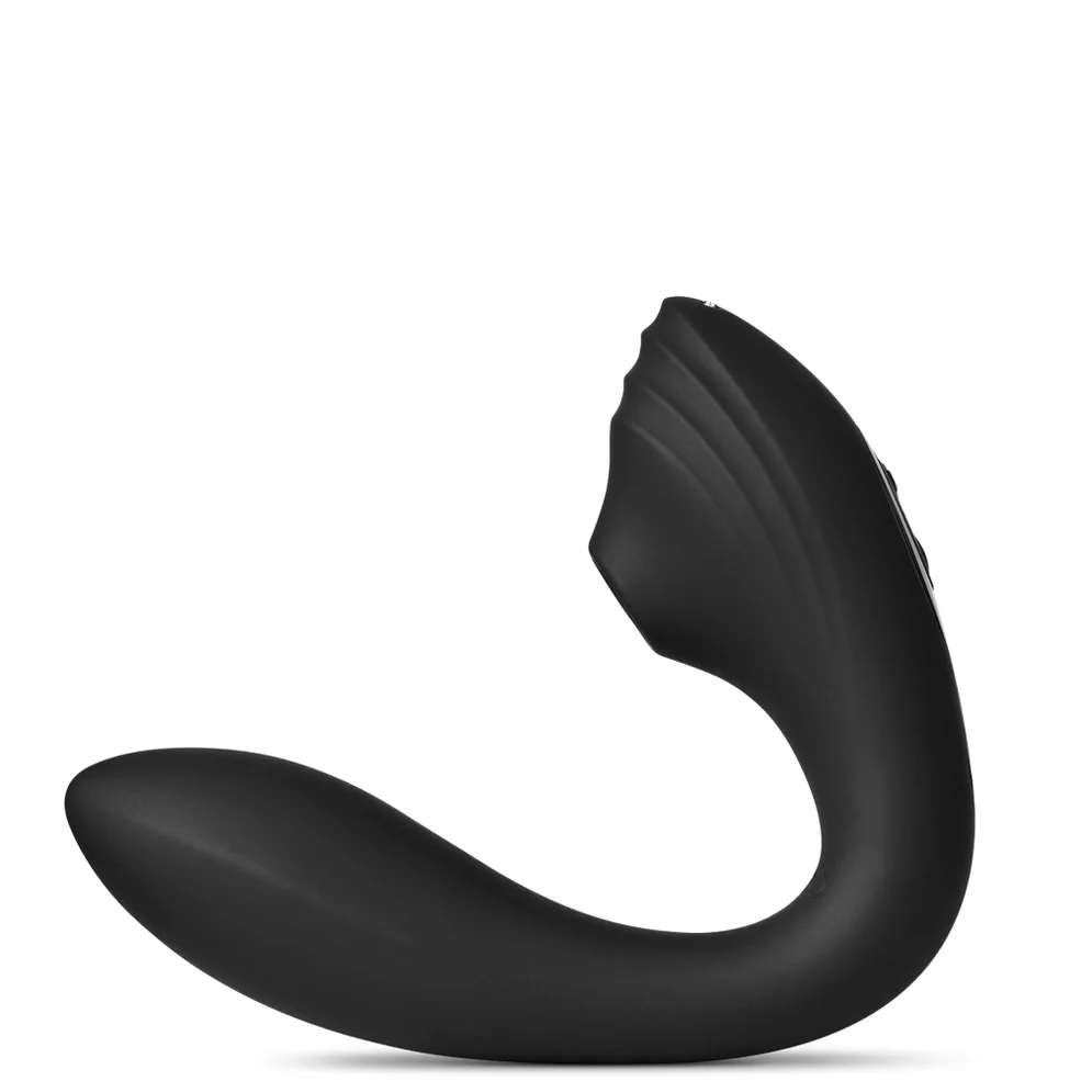 So Divine Pearl Vibe Suction and G-spot Stimulator BlackImage1