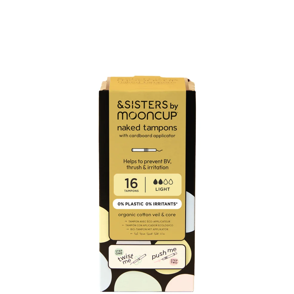 Mooncup Eco-Applicator Tampons - Light (16 pack)Image1