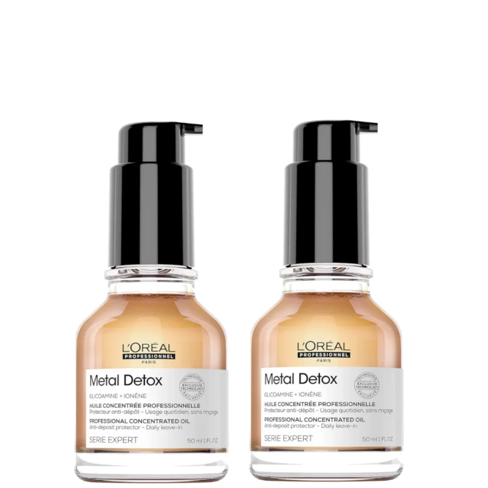 L'Oréal Professionnel Metal Detox Oil Duo BundleImage1