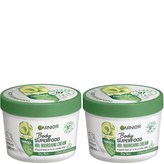 Garnier Body Superfood, Nourishing Body Cream Duos