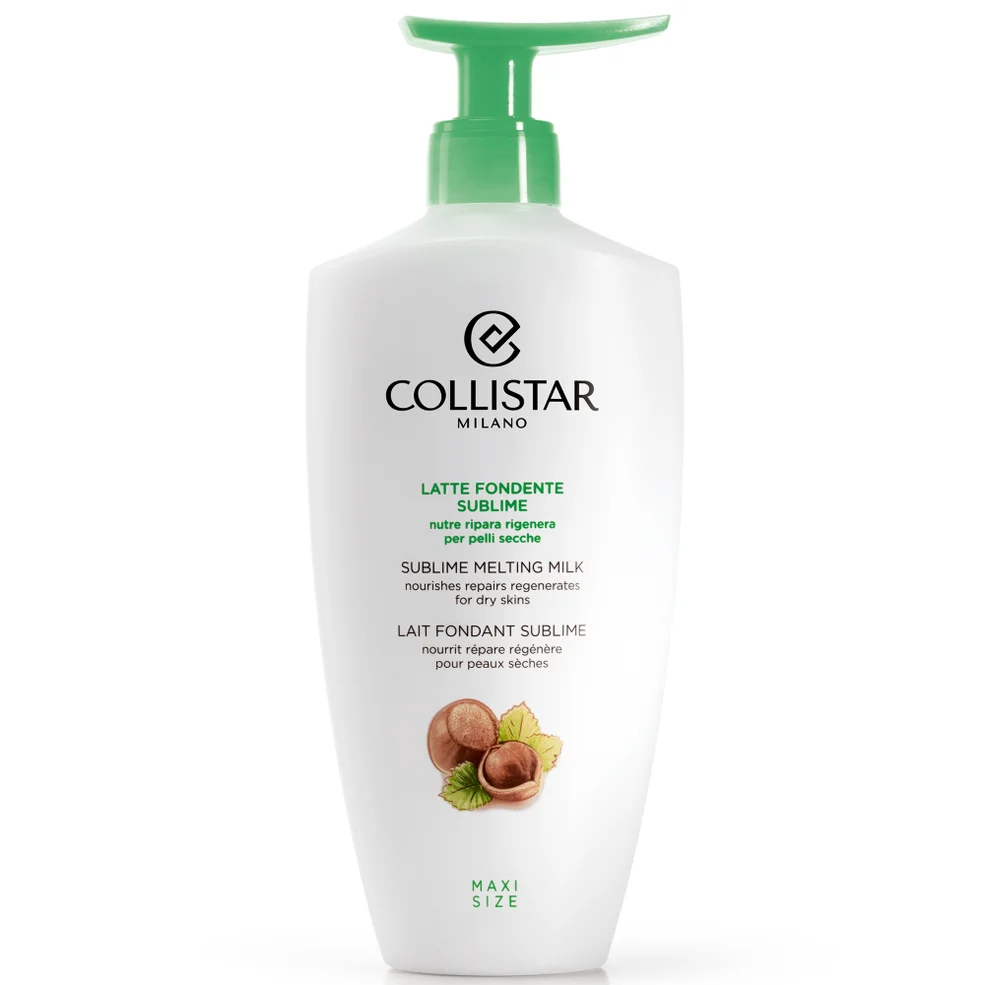 Collistar Lait Fondant Sublime, Nourrit, Répare, Régénère pour Peaux Sèches 400 mlImage1