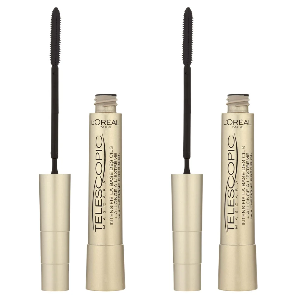 L'Oreal Paris Telescopic Mascara Duo Bundle - BlackImage1