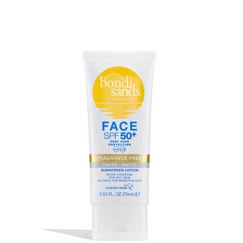 Bondi Sands SPF 50+ Fragrance Free 4 Star Matte Tinted Face Lotion 75mlImage1
