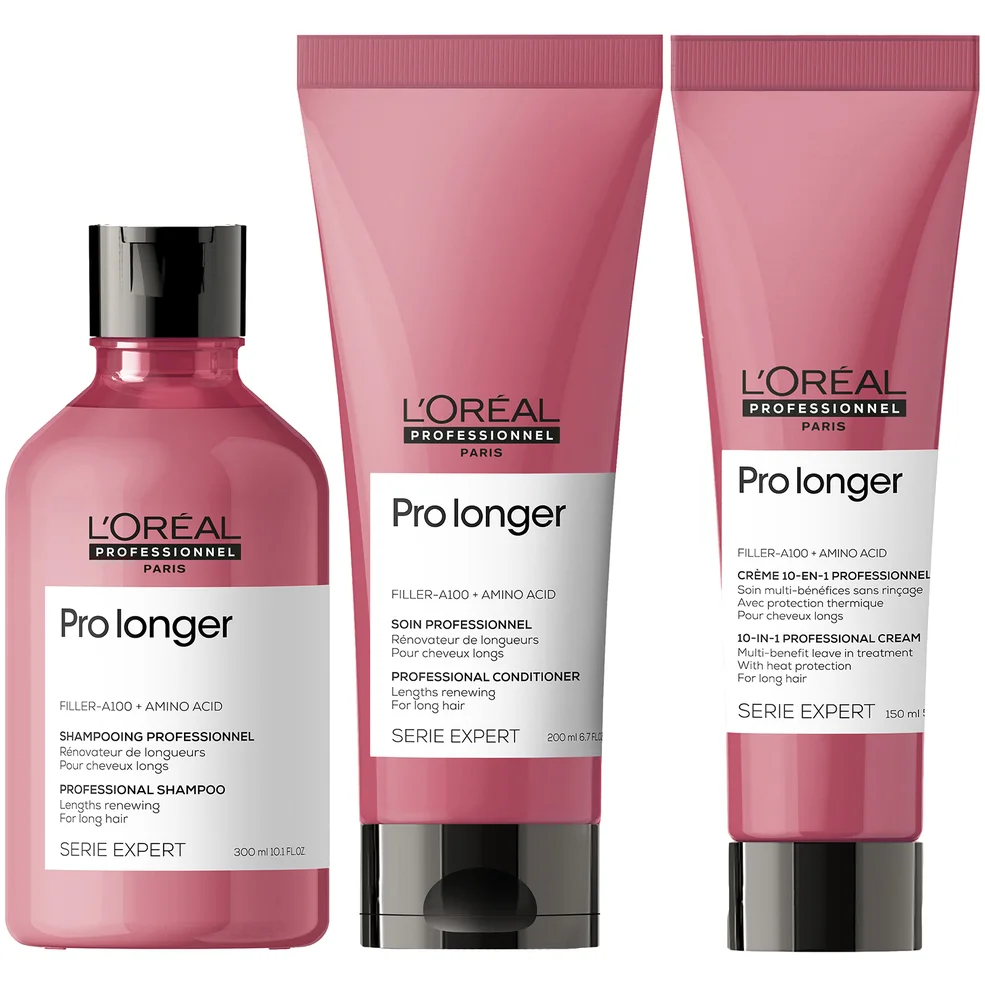 L'Oréal Professionnel Pro Longer Shampoo, Conditioner and Cream TrioImage1