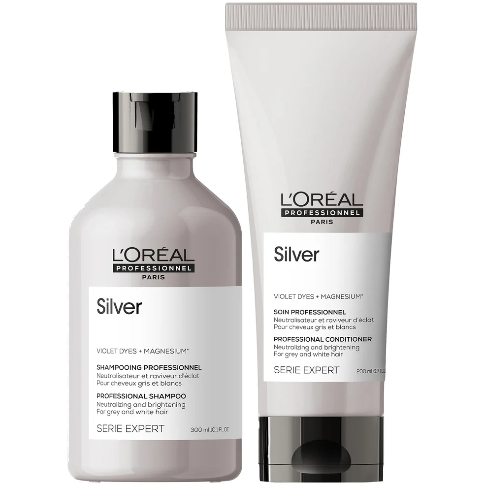L'Oréal Professionnel Silver Shampoo and Conditioner DuoImage1