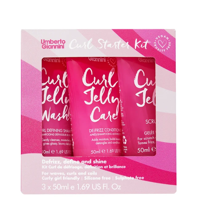 Umberto Giannini Curl Starter Coffret Découverte 3 x 50 ml