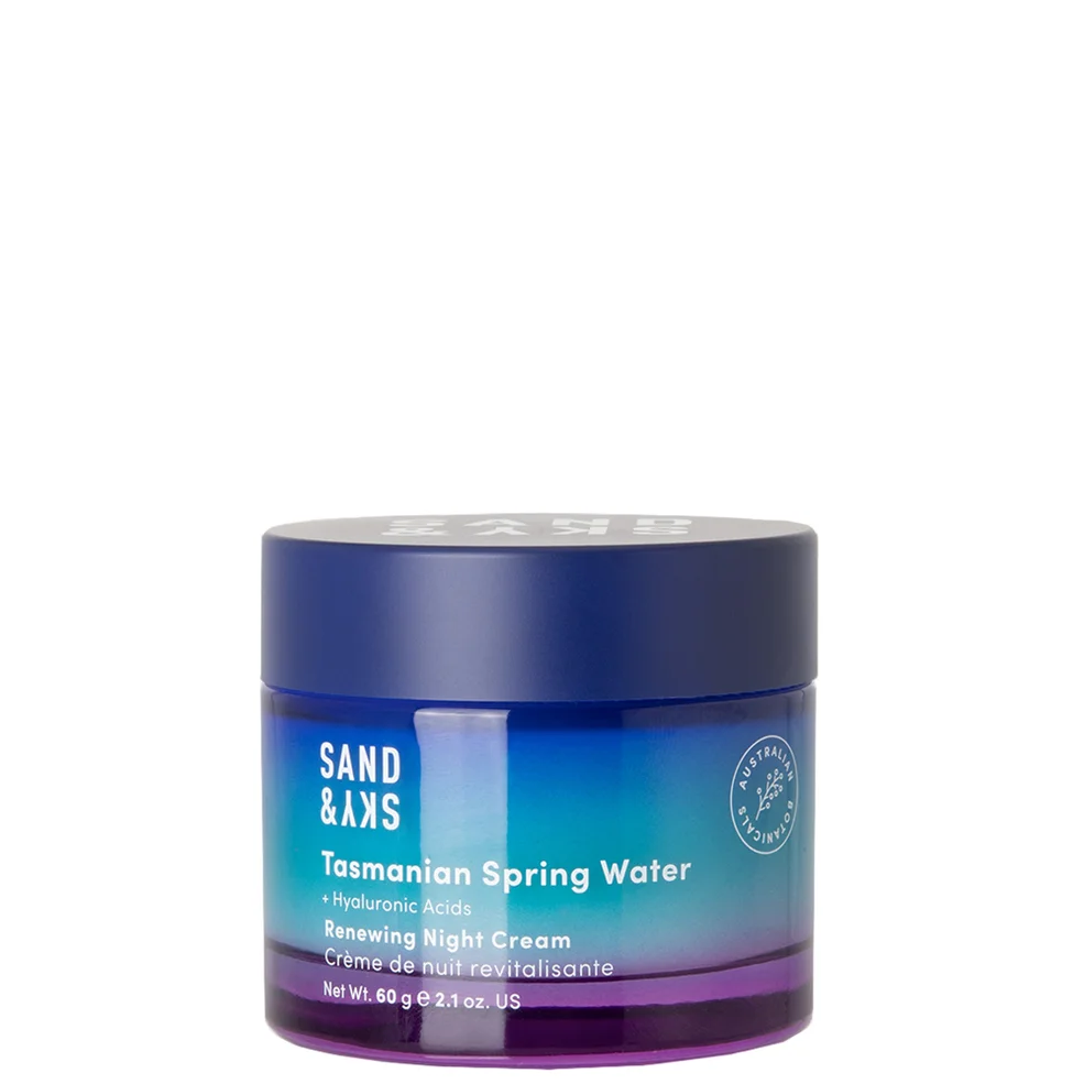 Sand & Sky Tasmanian Spring Water Night Cream 60gImage1