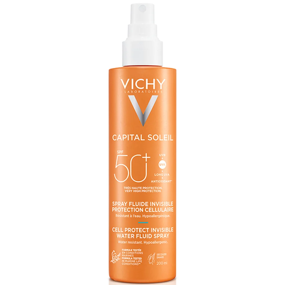 Vichy Capital Soleil Spray Fluide Invisible Protection Cellulaire Très Haute Protection UVA et UVB SPF50+ 200 mlImage1