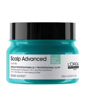 L'Oréal Professionnel Série Expert Scalp Advanced Masque Capillaire à l'Argile Purifiant Régulateur de Sébum 2-en-1 250 ml - undefined undefined