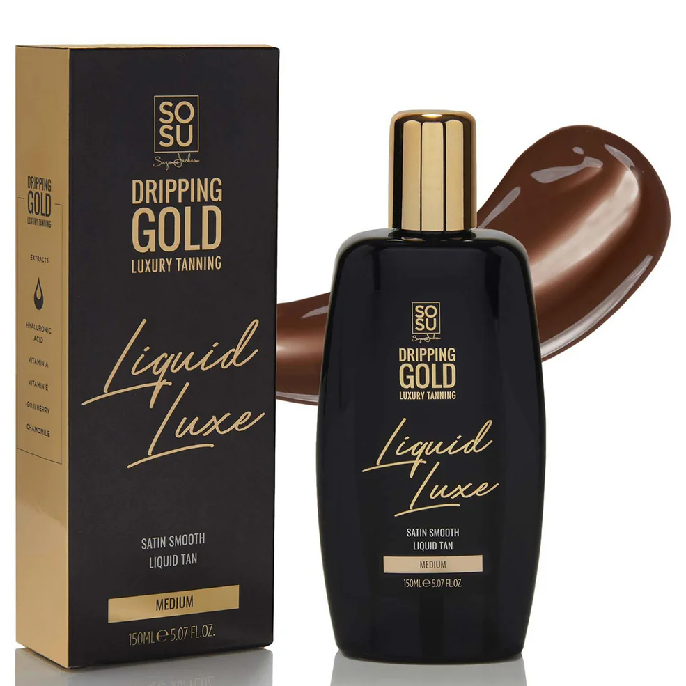 Dripping Gold Liquid Tan 150ml (Various Shades)Image1