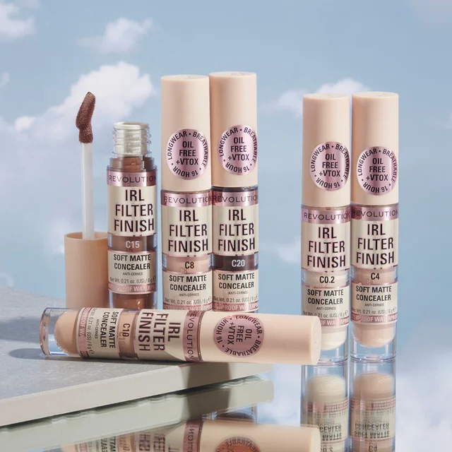 Makeup Revolution IRL Filter Finish Anti-cernes 6 g (Différentes teintes disponibles)