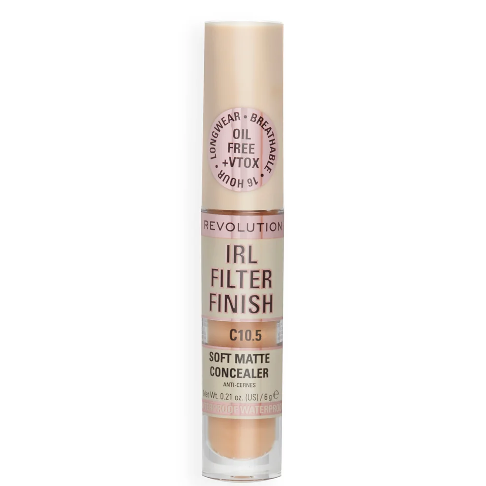Makeup Revolution IRL Filter Finish Anti-cernes 6 g (Différentes teintes disponibles)Image1