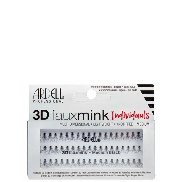 Ardell Faux Mink 3D Faux-cils Individuels - Medium