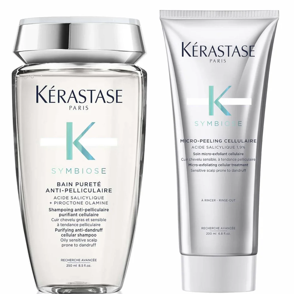 Kérastase Symbiose Anti-Dandruff Exfoliate and Cleanse Duo for Oily ScalpsImage1