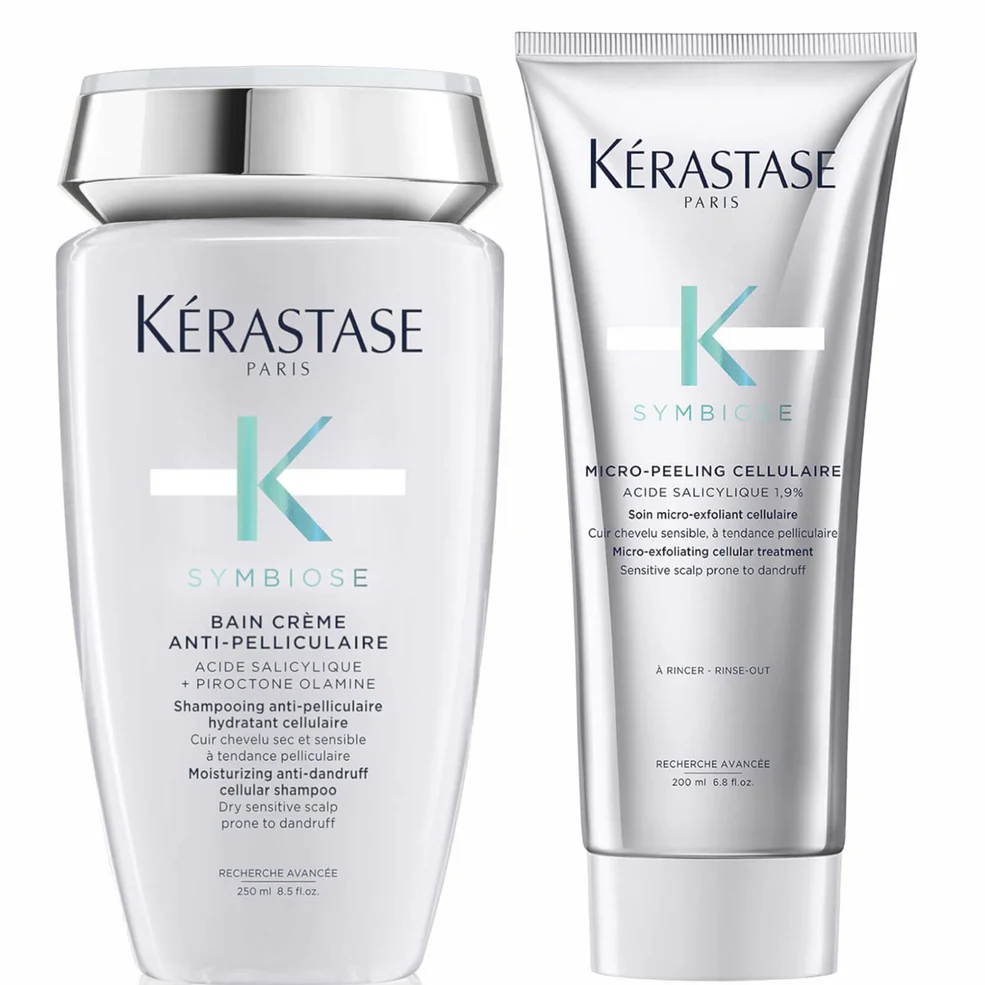 Kérastase Symbiose Anti-Dandruff Exfoliate and Cleanse Duo for Dry ScalpsImage1