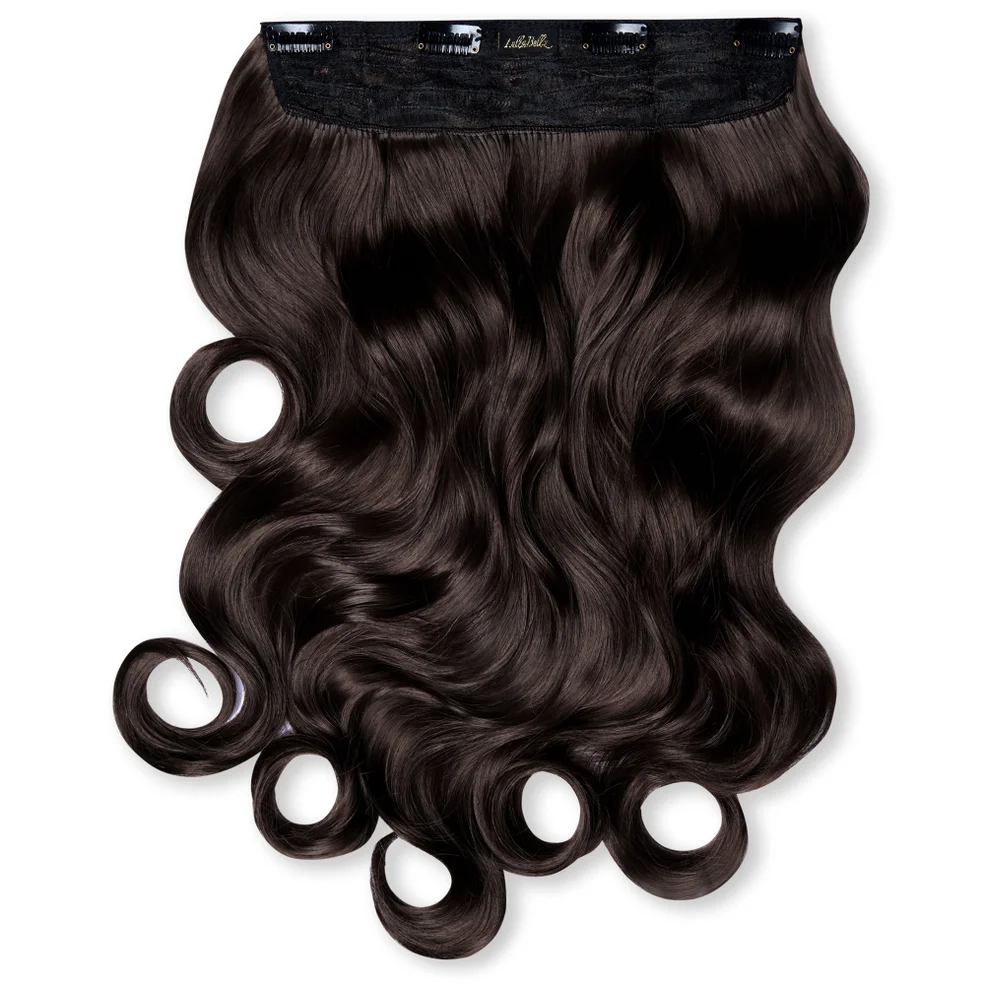 LullaBellz Thick 20 1-Piece Curly Clip in Hair Extensions (Various Colours)Image1