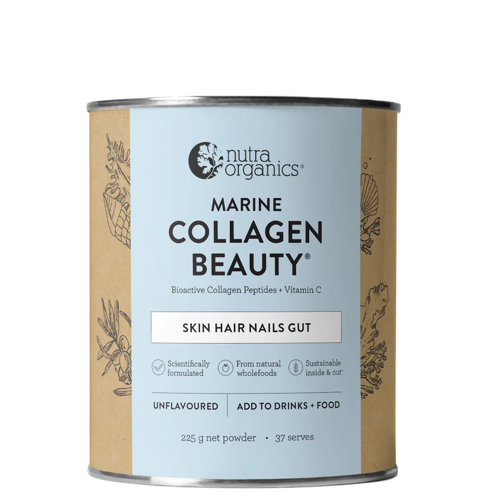 Nutra Organics Marine Collagen Beauty Supplements 225gImage1