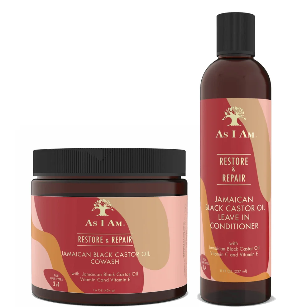 As I Am Jamaican Black Castor Oil - The Detangling Mix BundleImage1