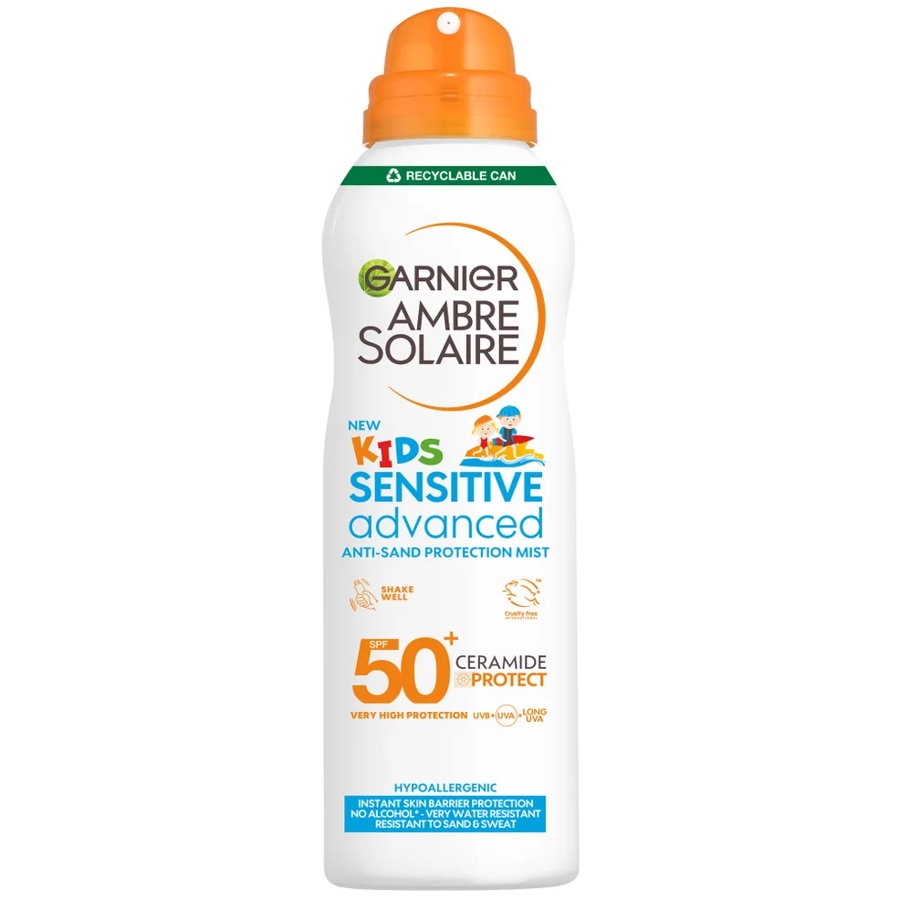 Garnier Ambre Solaire Kids' SPF 50+ Sensitive Advanced Anti-Sand Mist 150mlImage1