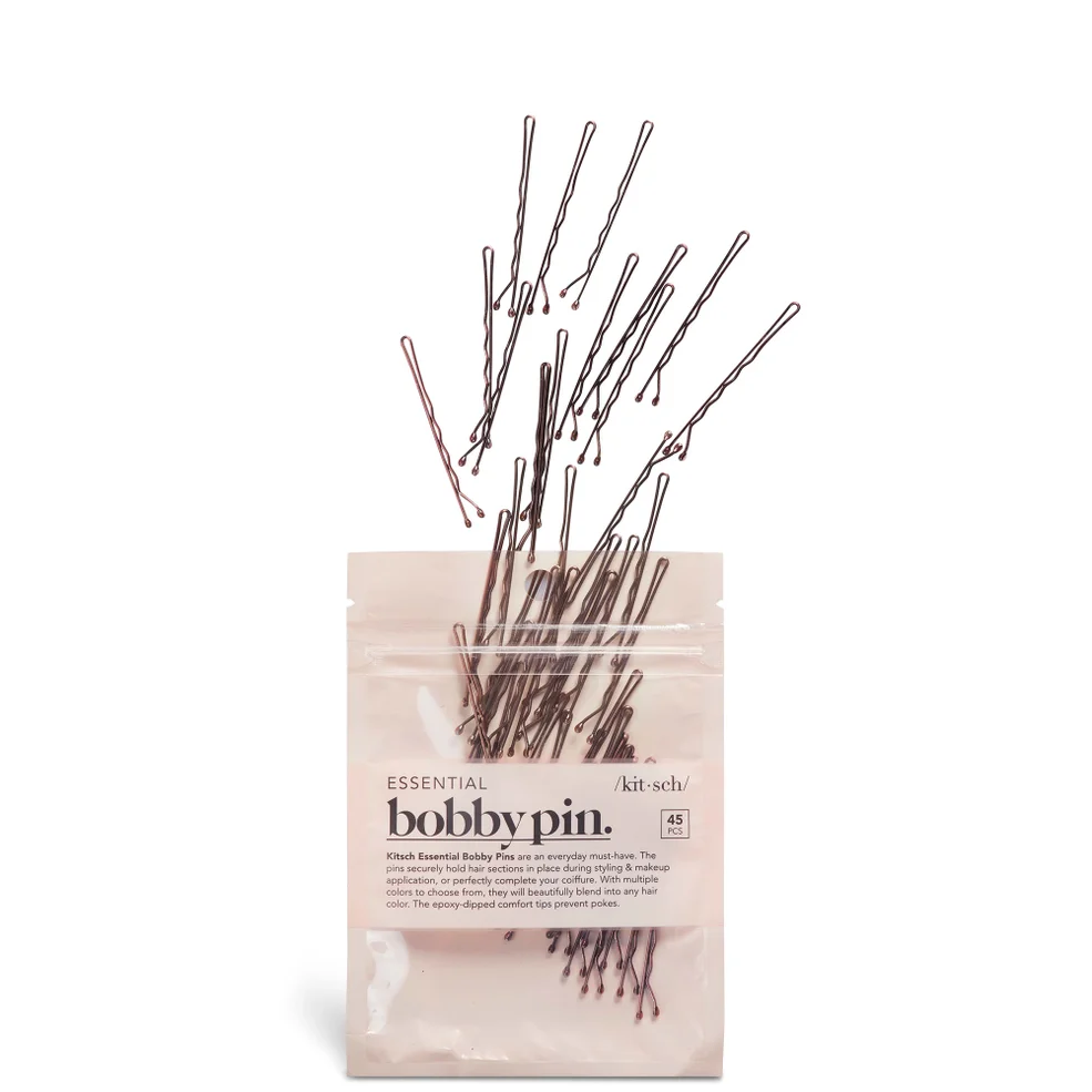 Kitsch Essential Bobby Pins - BrownImage1