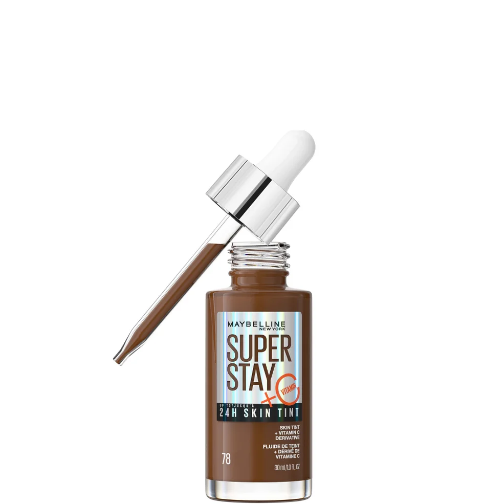 Maybelline Super Stay up to 24H Skin Tint Foundation + Vitamin C 30ml (Various Shades)Image1