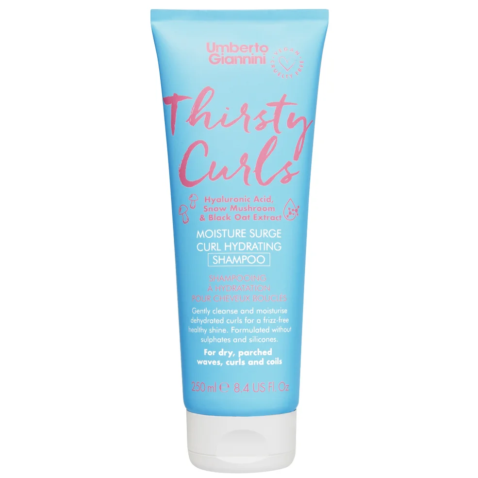Umberto Giannini Thirsty Curls Shampooing Hydratant pour Cheveux Bouclés 250 mlImage1