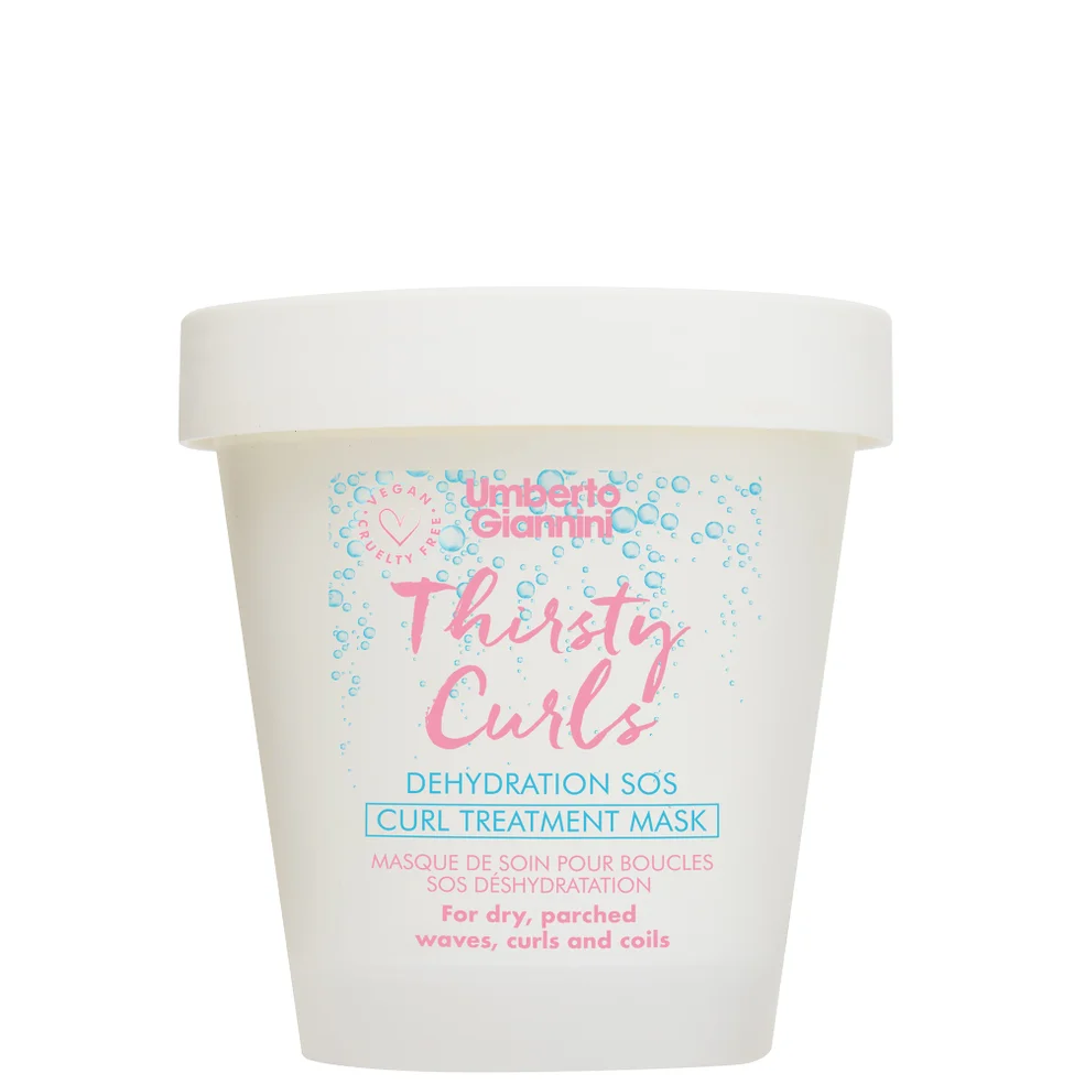 Umberto Giannini Thirsty Curls Masque de Soin pour Boucles SOS Déshydratation 200 gImage1