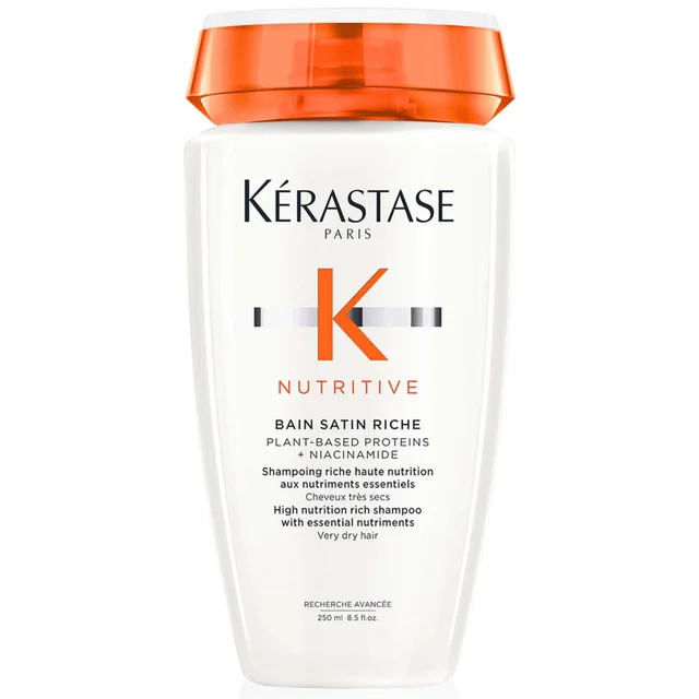 Kérastase Nutritive Bain Satin Shampooing Riche Haute Nutrition pour Cheveux Très Secs 250 ml
