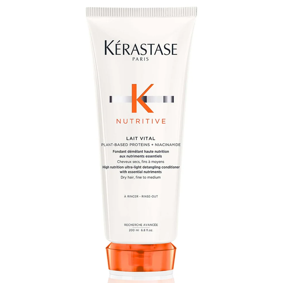 Kérastase Nutritive Lait Vital Après-Shampooing Haute Nutrition Ultra-Léger pour Cheveux Secs, Fins à Moyens 200 mlImage1