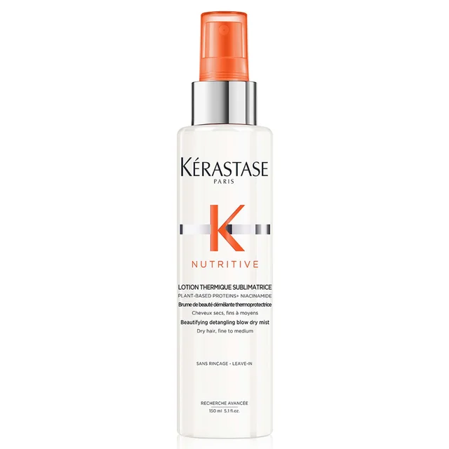 Kérastase Nutritive Brume de Beauté Démêlante Thermoprotectrice pour Cheveux Secs, Fins à Moyens 150 ml