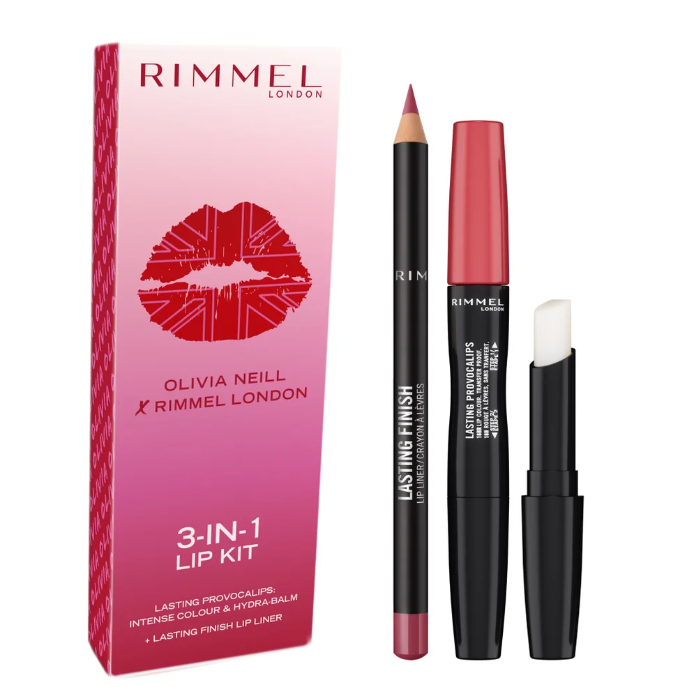 Rimmel London x Olivia Neill Exclusive Lip Kit - MauveImage1