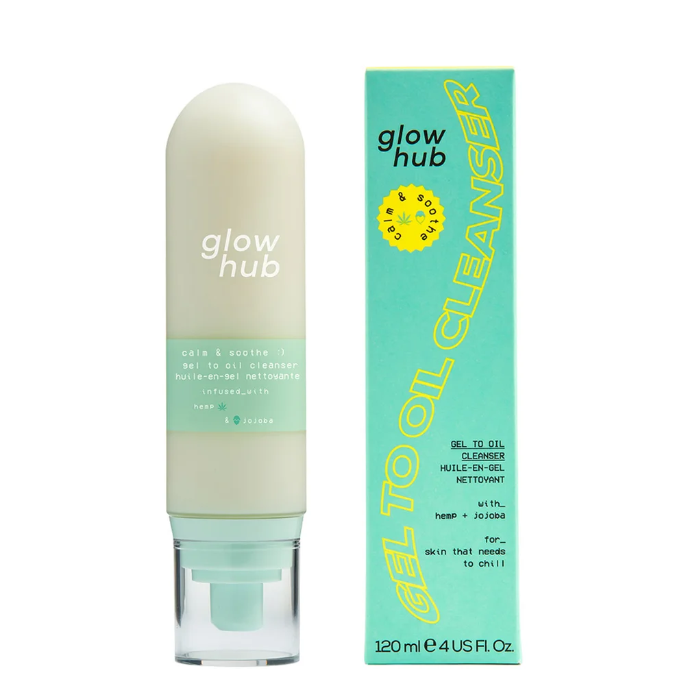 Glow Hub Calm & Soothe Gel to Oil Cleanser 120mlImage1