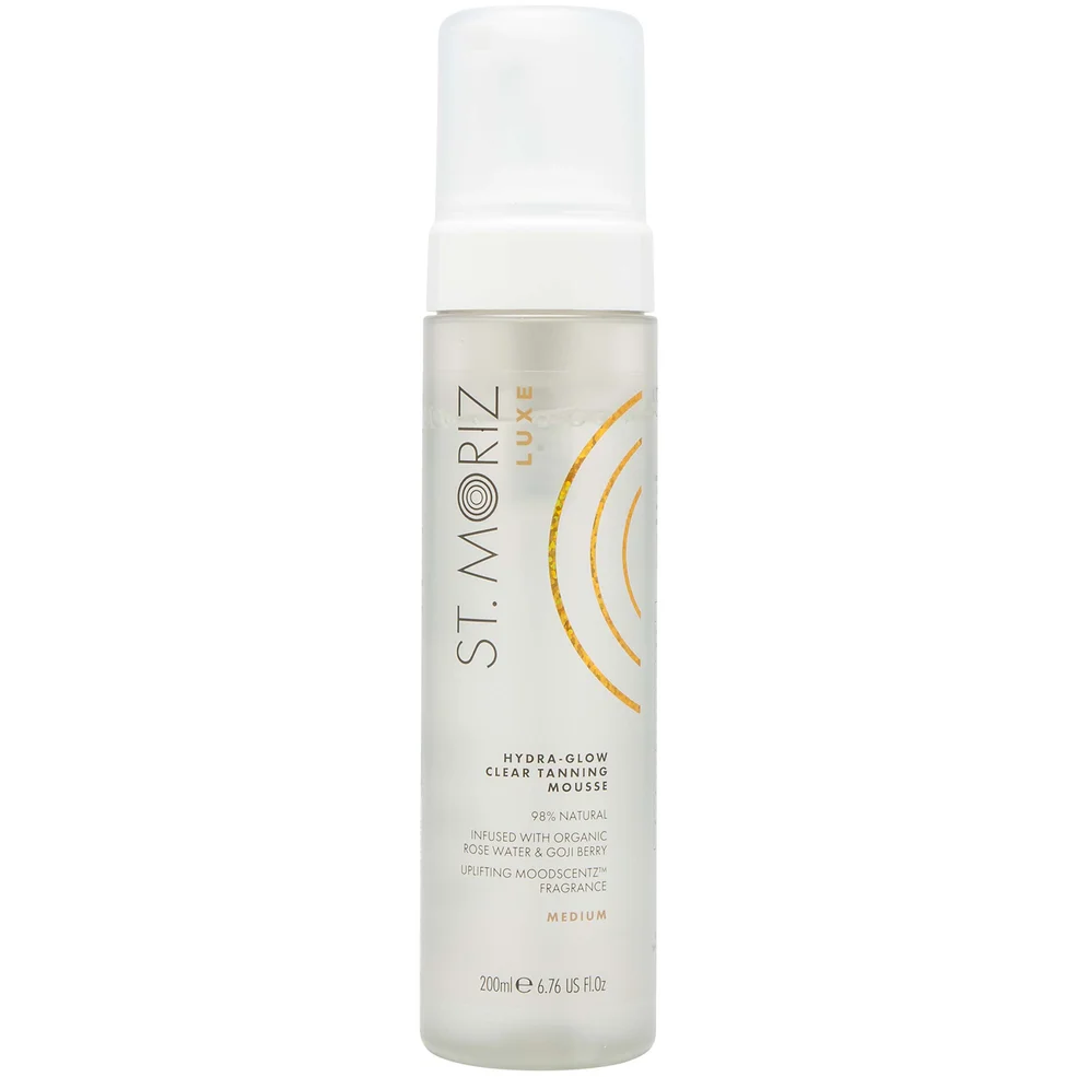 St. Moriz Luxe Hydra-Glow Clear Tanning Mousse - Medium 200mlImage1