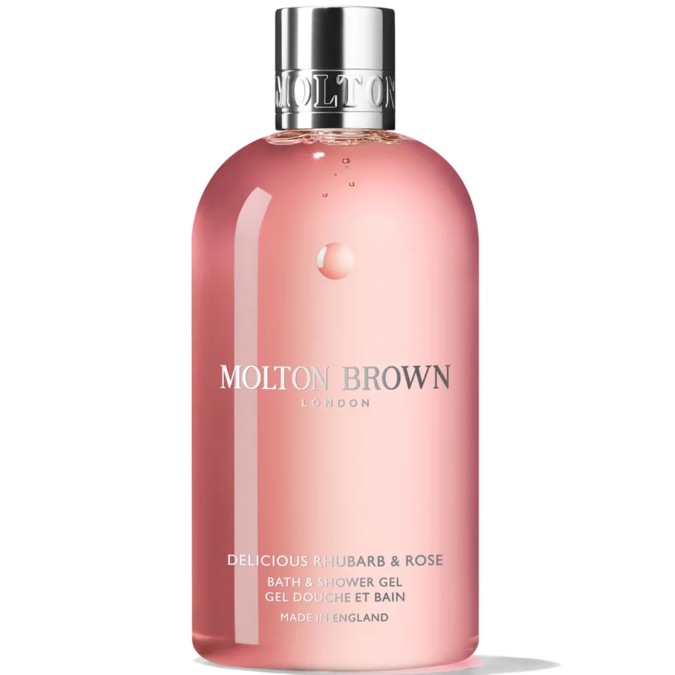 Molton Brown Delicious Rhubarb and Rose Bath and Shower Gel 300mlImage1