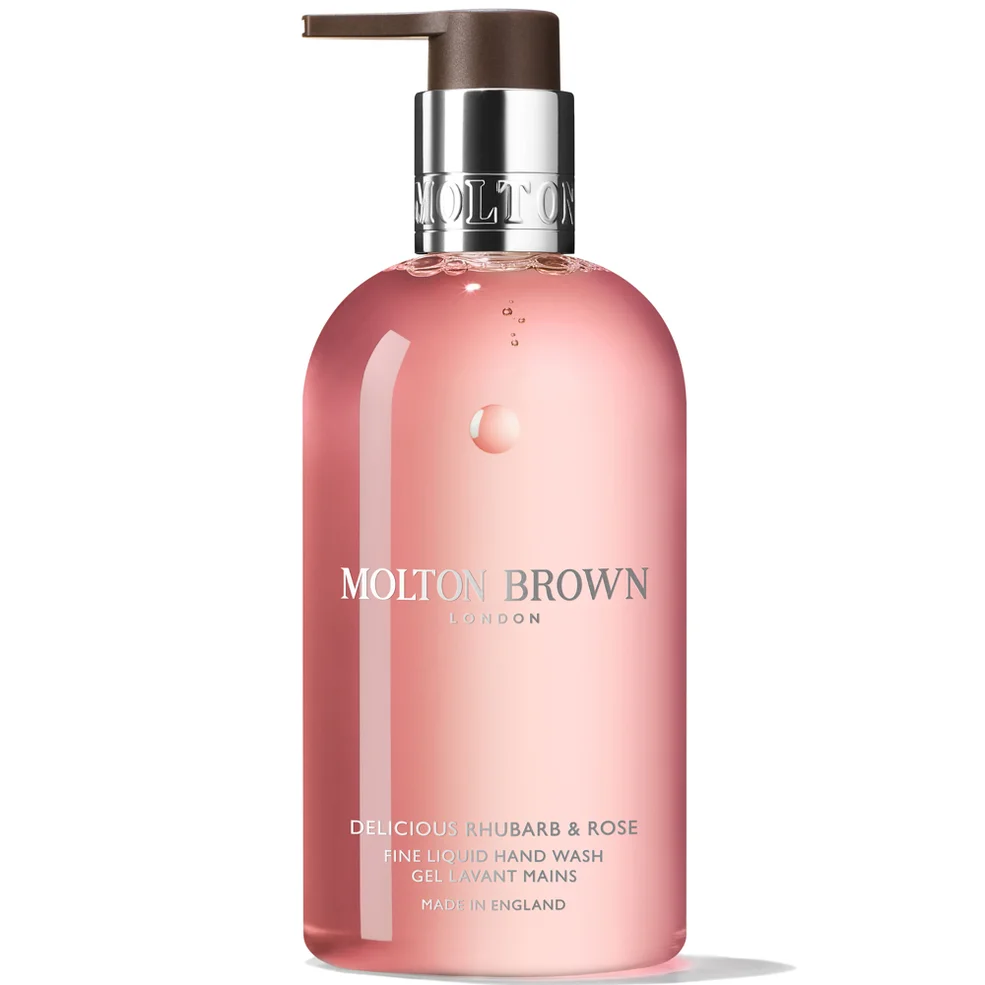 Molton Brown Delicious Rhubarb and Rose Fine Liquid Hand Wash 300mlImage1