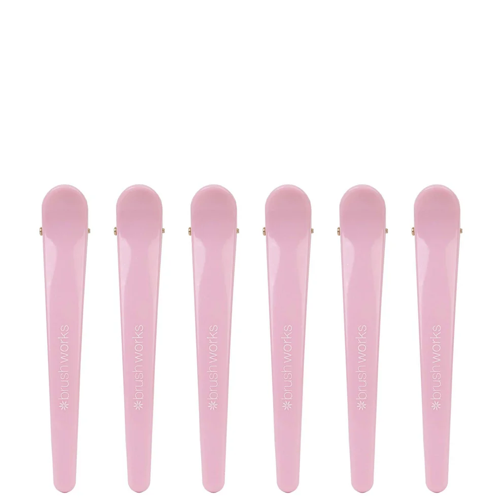 brushworks Pinces de Séparation pour Cheveux (pack de 6)Image1