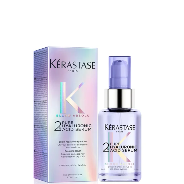 Kérastase Blond Absolu 2% Acide Hyaluronique Pure Sérum pour le Cuir Chevelu et les Cheveux 50 ml