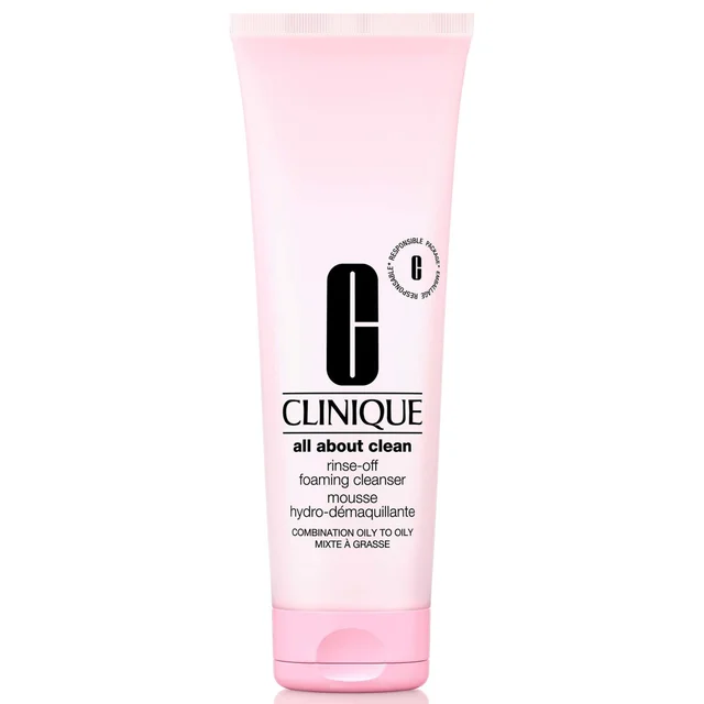 Clinique Cleansers & Makeup Removers All About Clean Rinse-Off Foaming Cleanser 250ml
