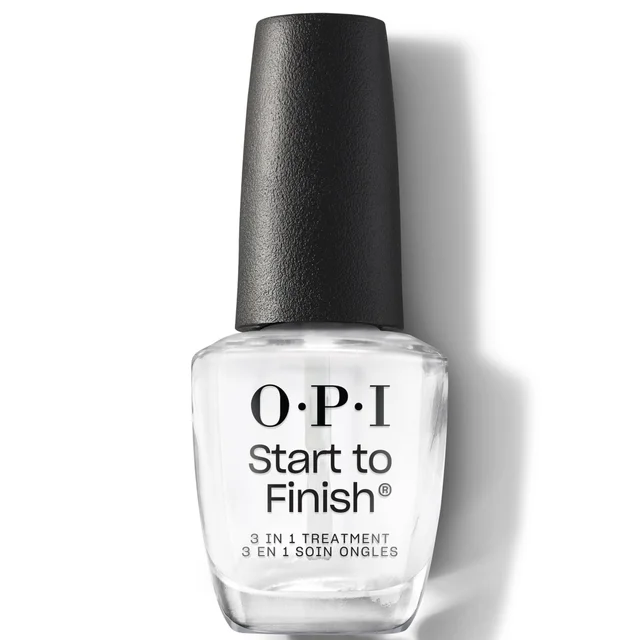 OPI Soin 3 en 1 Start to Finish - Base - Top Coat - Fortifiant Ongles 15 ml