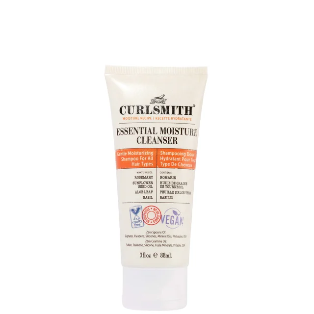 Curlsmith Moisture Cleanser Shampooing Doux Format Voyage 85 ml