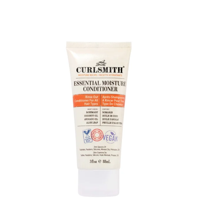 Curlsmith Essential Moisture Après-Shampooing Format Voyage 85 ml