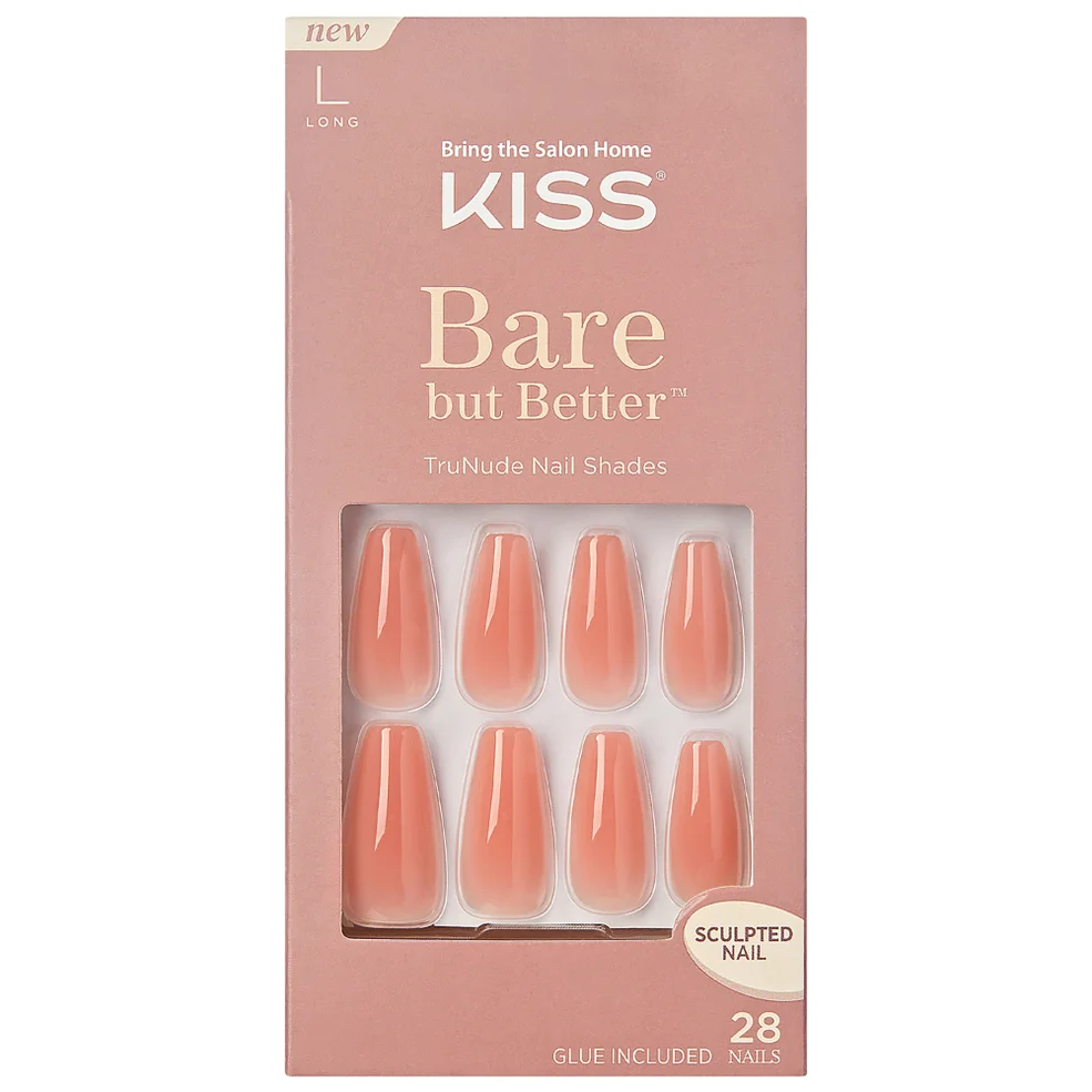 Kiss Bare But Better Nails - Nude GlowImage1