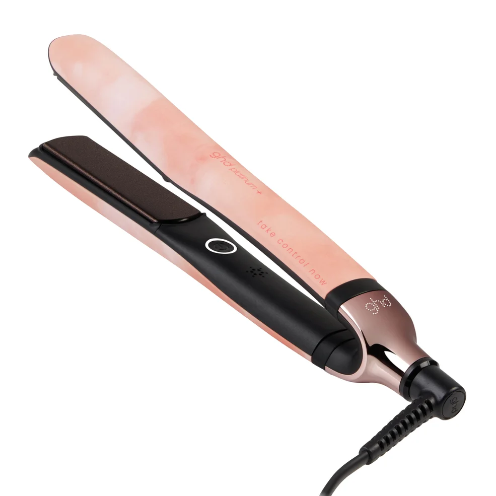 ghd Limited Edition Platinum+ Hair Straightener in Pink PeachImage1