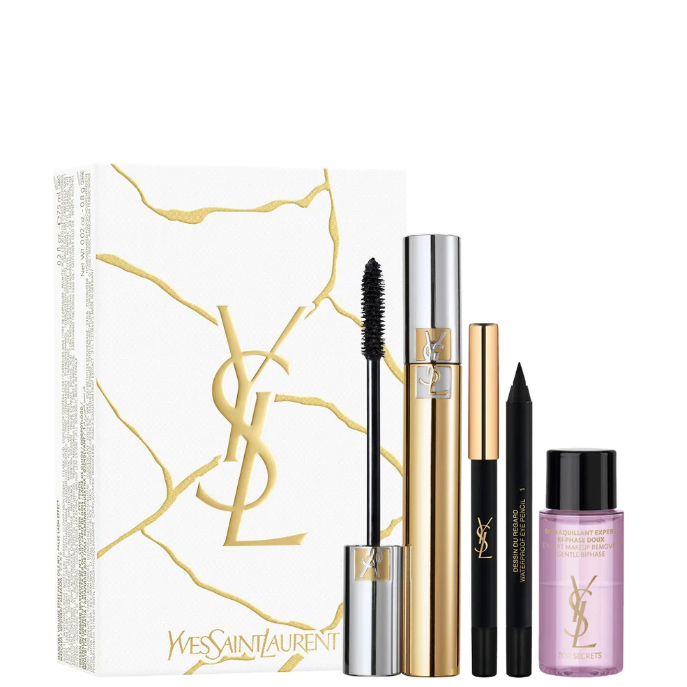 Yves Saint Laurent Effet Volume Faux Cils Mascara, Mini Dessin du Regard and Makeup Remover Gift SetImage1