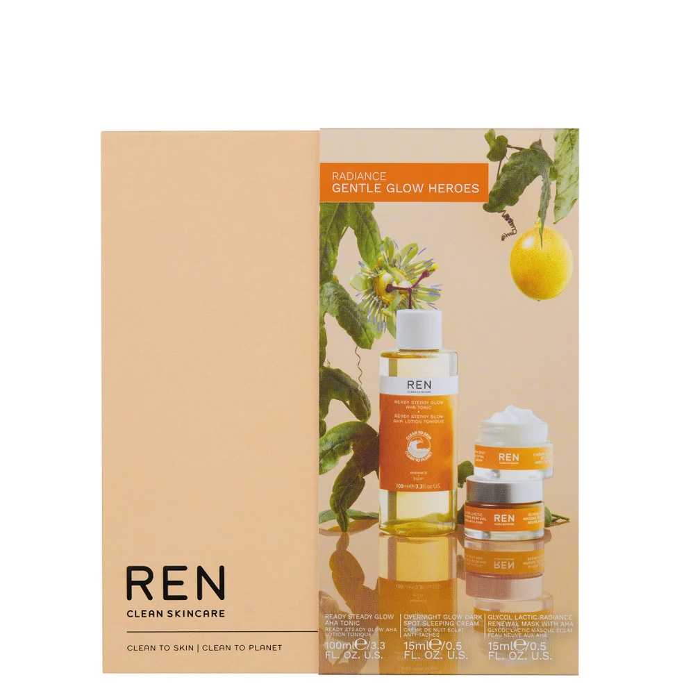 REN Clean Skincare Radiance Gentle Glow Heroes SetImage1
