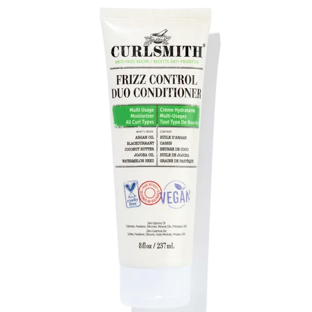 Curlsmith Frizz Control Cleanser Crème Hydratante Multi-Usages Format Classique 234 ml