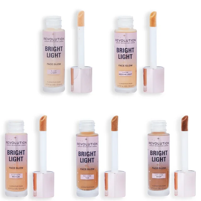 Revolution Bright Light Face Glow Illuminateur 23 ml (Différentes teintes disponibles)