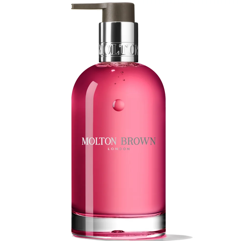 Molton Brown Fiery Pink Pepper Fine Liquid Hand Wash Glass Bottle 200mlImage1