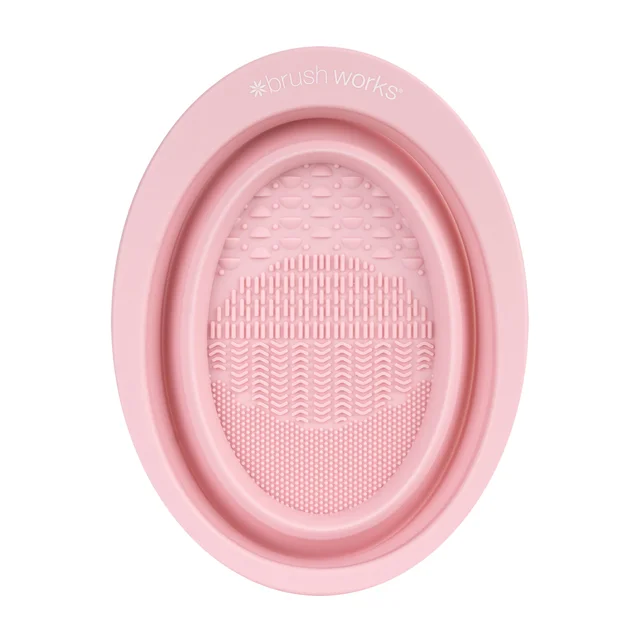 brushworks Outil de Nettoyage pour Pinceaux en Silicone